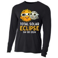 Total Solar Eclipse April 8 2024 Cooling Performance Long Sleeve Crew