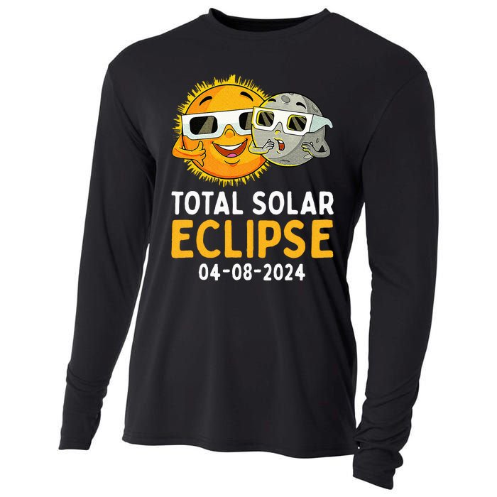 Total Solar Eclipse April 8 2024 Cooling Performance Long Sleeve Crew