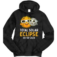 Total Solar Eclipse April 8 2024 Tie Dye Hoodie