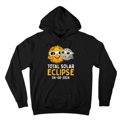 Total Solar Eclipse April 8 2024 Tall Hoodie