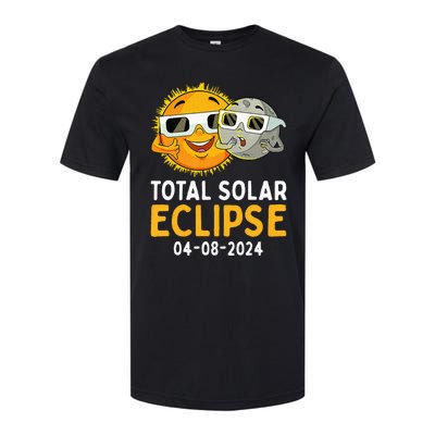 Total Solar Eclipse April 8 2024 Softstyle CVC T-Shirt