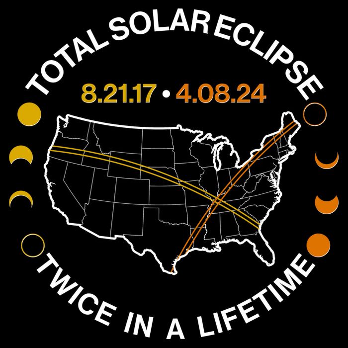Total Solar Eclipse Twice In A Lifetime Aug 21 2017 April 08 2024 7-Panel Snapback Hat