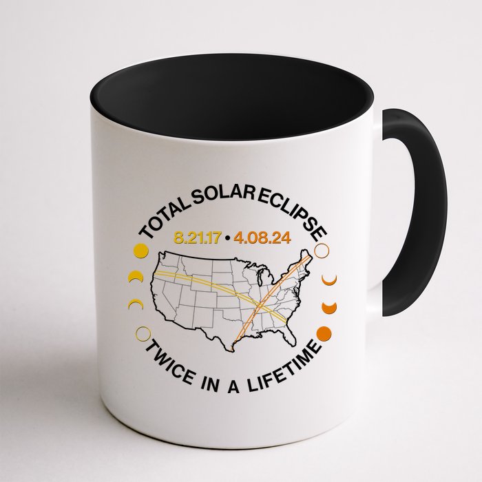 Total Solar Eclipse Twice In A Lifetime Aug 21 2017 April 08 2024 Mug