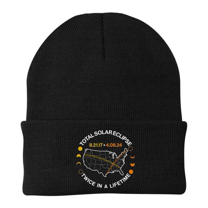Total Solar Eclipse Twice In A Lifetime Aug 21 2017 April 08 2024 Beanie