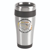 Total Solar Eclipse Twice In A Lifetime Aug 21 2017 April 08 2024 16oz Travel Tumbler