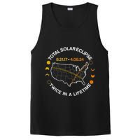 Total Solar Eclipse Twice In A Lifetime Aug 21 2017 April 08 2024 PosiCharge Competitor Tank