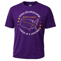 Total Solar Eclipse Twice In A Lifetime Aug 21 2017 April 08 2024 Performance Shirt
