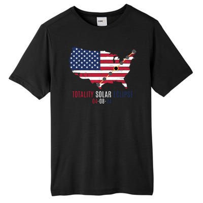 Total Solar Eclipse 2024 April 8 2024 Rare Celestial Eclipse Totality 2024 Tall Fusion ChromaSoft Performance T-Shirt