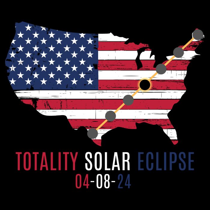 Total Solar Eclipse 2024 April 8 2024 Rare Celestial Eclipse Totality 2024 Drawstring Bag