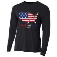 Total Solar Eclipse 2024 April 8 2024 Rare Celestial Eclipse Totality 2024 Cooling Performance Long Sleeve Crew