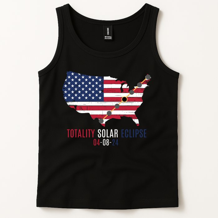 Total Solar Eclipse 2024 April 8 2024 Rare Celestial Eclipse Totality 2024 Tank Top
