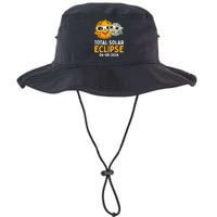 Total Solar Eclipse 2024 Glasses Funny Sun Moon Legacy Cool Fit Booney Bucket Hat