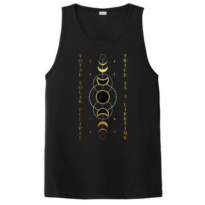 Total Solar Eclipse Twice In Lifetime April 08 2024 Gift Design PosiCharge Competitor Tank