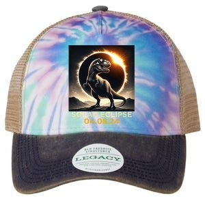 Total Solar Eclipse Trex April 8 2024 America Solar Eclipse Legacy Tie Dye Trucker Hat