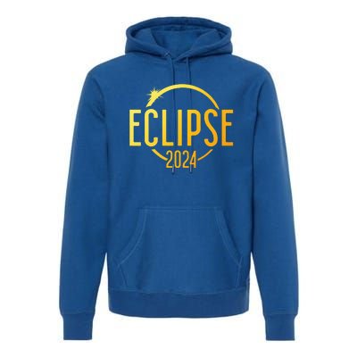 Total Solar Eclipse 4.08.24 Premium Hoodie