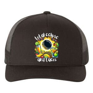 Total Solar Eclipse And Tacos 8th April 2024 Yupoong Adult 5-Panel Trucker Hat