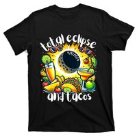 Total Solar Eclipse And Tacos 8th April 2024 T-Shirt