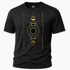 Total Solar Eclipse Twice In Lifetime April 08 2024 Cooling Performance Crew T-Shirt