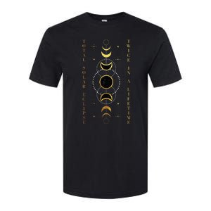 Total Solar Eclipse Twice In Lifetime April 08 2024 Softstyle CVC T-Shirt