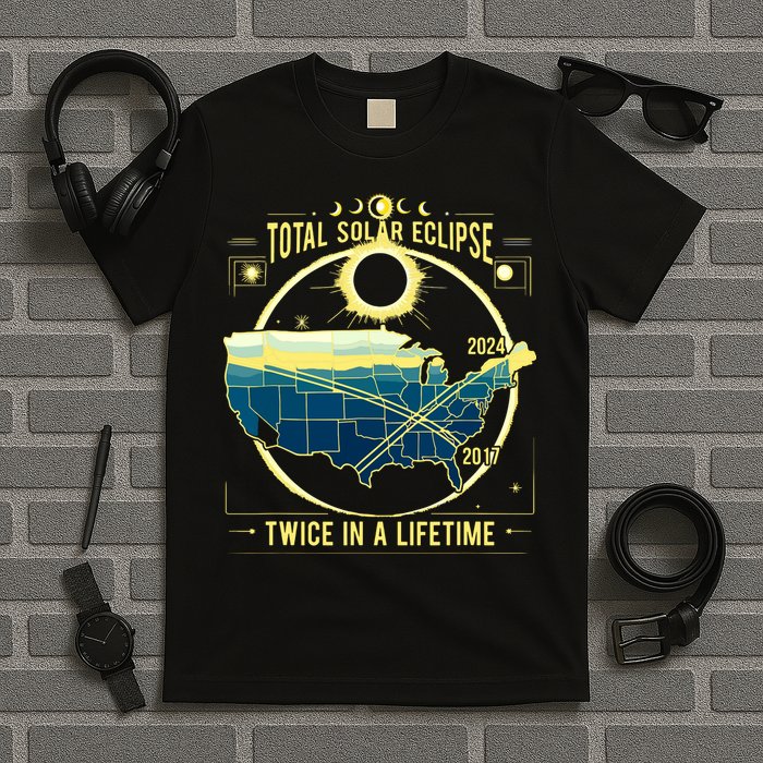 Total Solar Eclipse Twice In A Lifetime 2024 T-Shirt
