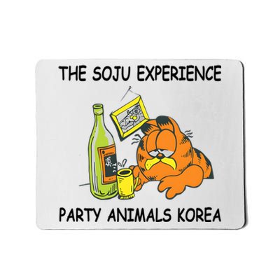 The Soju Experience Party Animals Korea Mousepad