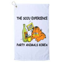 The Soju Experience Party Animals Korea Platinum Collection Golf Towel