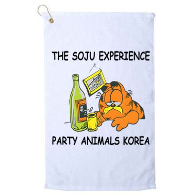 The Soju Experience Party Animals Korea Platinum Collection Golf Towel