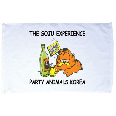 The Soju Experience Party Animals Korea Microfiber Hand Towel