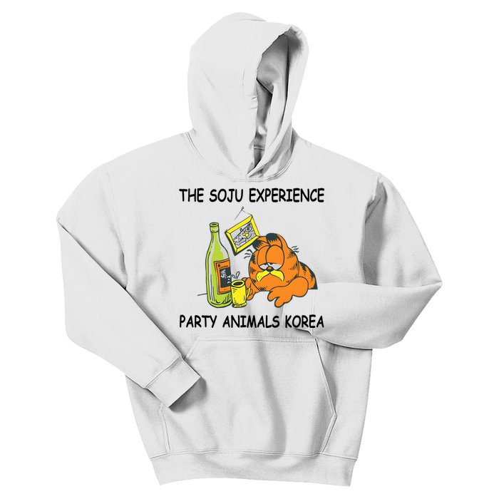 The Soju Experience Party Animals Korea Kids Hoodie