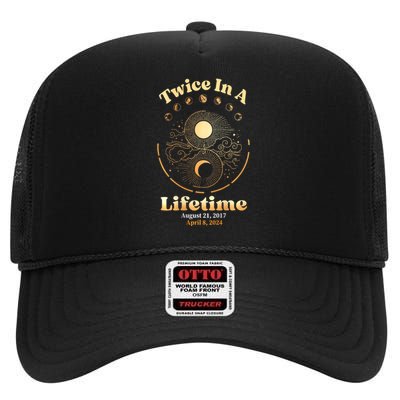 Total Solar Eclipse High Crown Mesh Back Trucker Hat