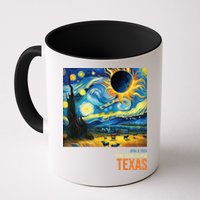 Total Solar Eclipse 2024 Texas Painting Mug