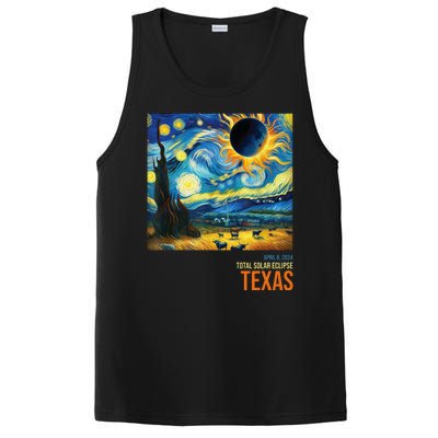 Total Solar Eclipse 2024 Texas Painting PosiCharge Competitor Tank