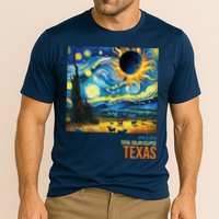 Total Solar Eclipse 2024 Texas Painting Performance Shirt