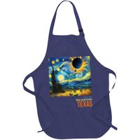 Total Solar Eclipse 2024 Texas Painting Apron