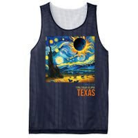 Total Solar Eclipse 2024 Texas Painting Mesh Reversible Basketball Jersey Tank