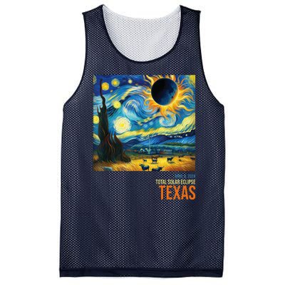 Total Solar Eclipse 2024 Texas Painting Mesh Reversible Basketball Jersey Tank