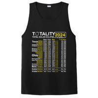 Total Solar Eclipse 2024 Time - April 8 Path Of The Eclipse PosiCharge Competitor Tank