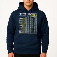 Total Solar Eclipse 2024 Time - April 8 Path Of The Eclipse Hoodie
