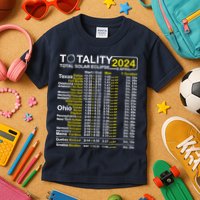 Total Solar Eclipse 2024 Time - April 8 Path Of The Eclipse Kids T-Shirt