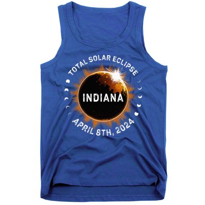 Total Solar Eclipse Path of Totality April 8th 2024 Indiana Tank Top