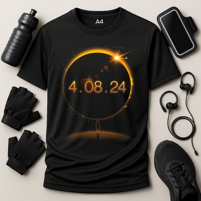 Total Solar Eclipse April 8 2024 Performance Shirt