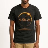 Total Solar Eclipse April 8 2024 Tall T-Shirt