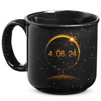 Total Solar Eclipse April 8 2024 15oz Campfire Ceramic Mug