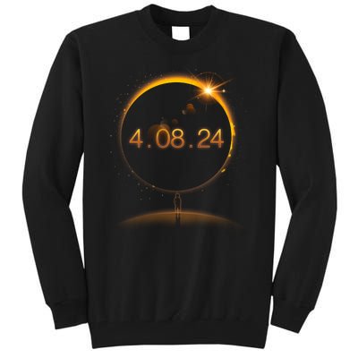 Total Solar Eclipse April 8 2024 Tall Sweatshirt