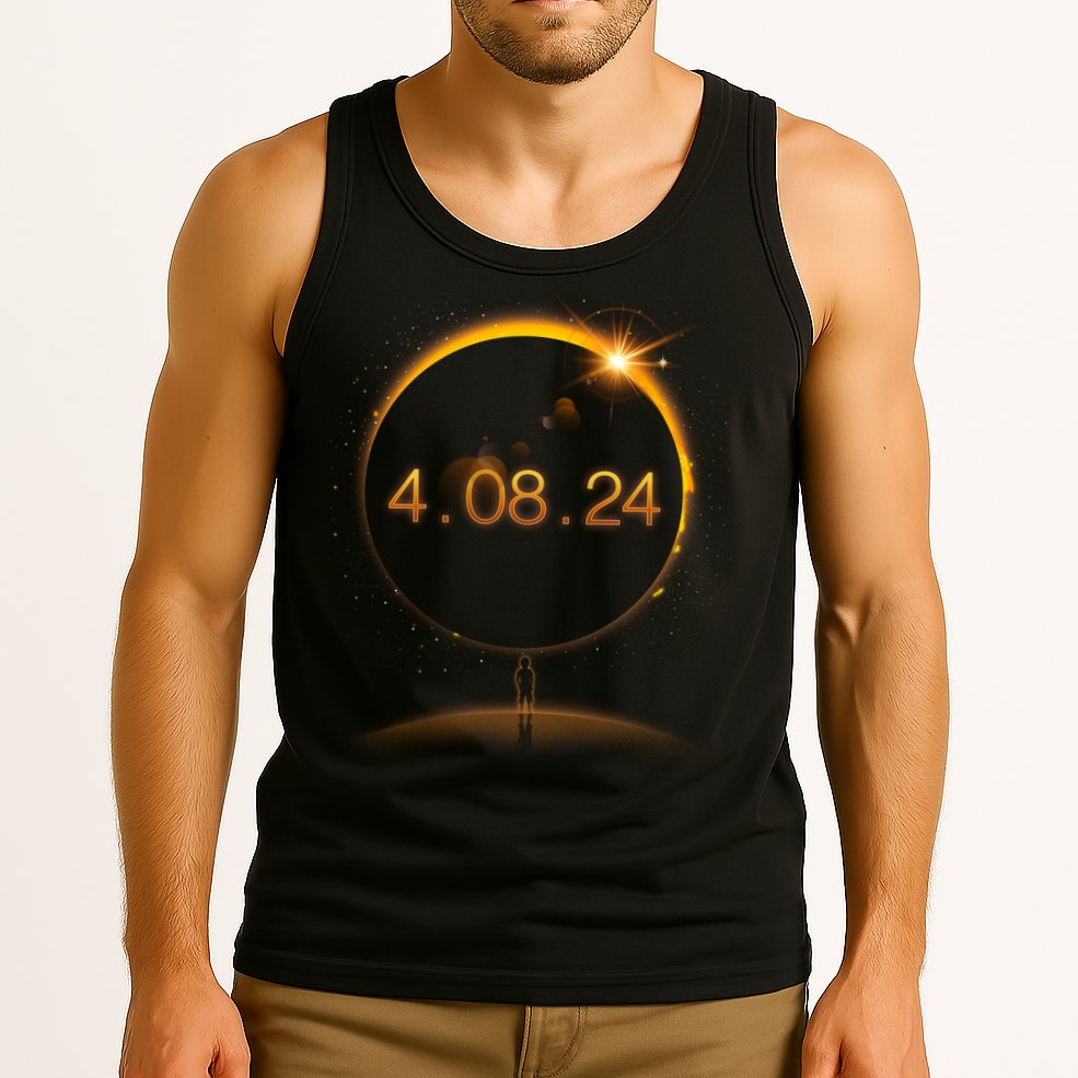 Total Solar Eclipse April 8 2024 Tank Top