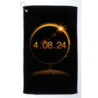 Total Solar Eclipse April 8 2024 Golf Towel