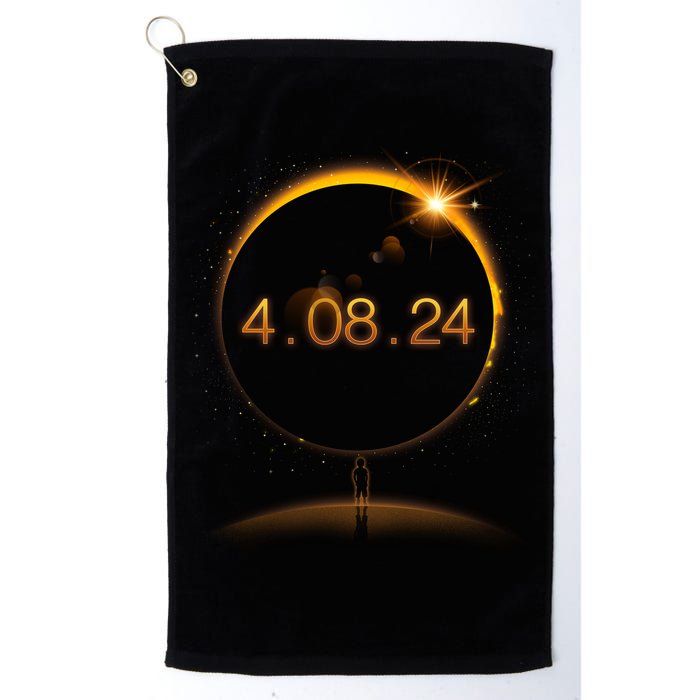 Total Solar Eclipse April 8 2024 Golf Towel