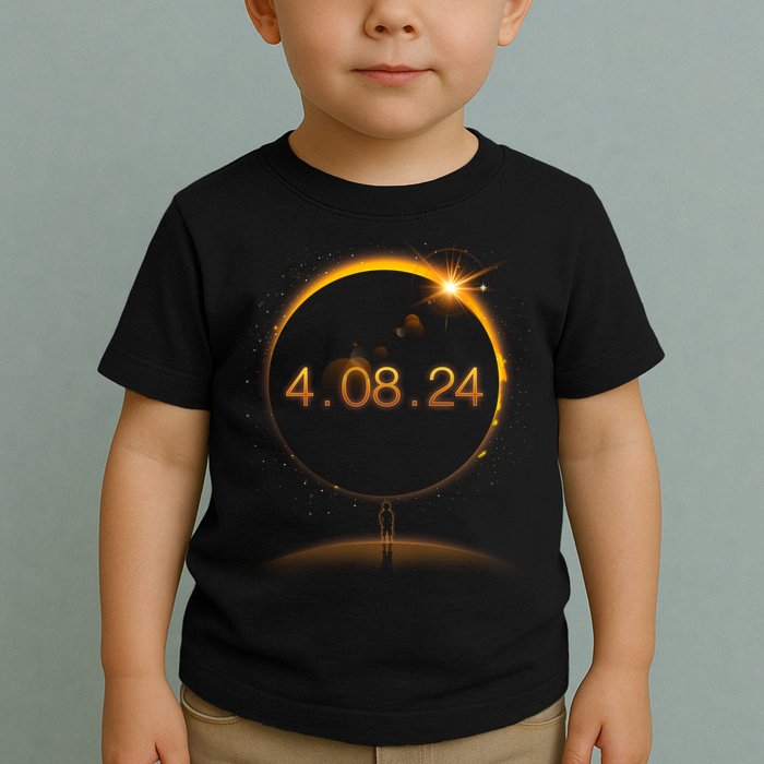 Total Solar Eclipse April 8 2024 Toddler T-Shirt