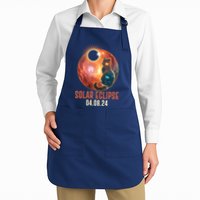 Total Solar Eclipse Galaxy Space Cat Apron