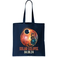 Total Solar Eclipse Galaxy Space Cat Bag